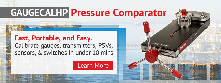 GAUGECALHP Pressure Comparator: Fast, Portable, and Easy