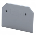 Altech EPCDL4U Endplate for the CDL4U, gray, 50-pack-