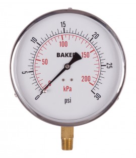 Baker 421AVND Series Pressure Gauges-