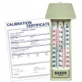Baker MM2P-NIST Max/Min Thermometer, -40 to 120&amp;deg;F,-