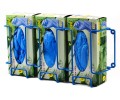 Bel-Art 24739-0003 Poxygrid Glove Dispenser Rack, Triple Box Holder, 8.25 x 17.5 x 4.25&quot;-