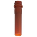 Bio Plas 4201SC Conical Skirt Screw Top Microcentrifuge Tube and Cap, Sterile, 0.5mL, Amber, (Pack of 1000)-