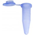 Bio Plas 5045-4 Thin Wall Micro Tube with attached Cap, 0.2mL, Blue, (Pack of 1000)-
