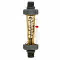 Blue-White F-44750L-12 Flow Meter, 3/4&quot;, in-line, 1.0-10 Gpm Water-