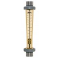 Blue-White F-451002LHN-24 Standard Series Non-Shielded Flowmeter with 316 SS Guide Rod, 2 to 20GPM, 1-1/2in-