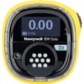 Honeywell BW Solo Single-Gas Detector with Bluetooth and yellow housing, O&lt;sub&gt;3&lt;/sub&gt;, 0 to 1 ppm-