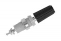 Cal Test CT4231-NI-0 Safety Binding Post, 4 mm, black-