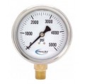 Chem Oil 200L-254K Liquid Fillable Gauge, 0 to 600 psi, 2.5&amp;quot; dial-