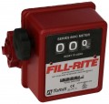 FILL-RITE 807C Mechanical Flow Meter, 5 to 20 GPM, 3/4&quot; ports-