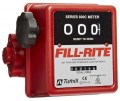 FILL-RITE 807CL Mechanical Flow Meter, 19 to 75 LPM, 3/4&quot; ports-