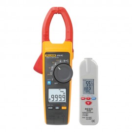 Fluke 376 FC True RMS AC/DC Clamp Meter Kit - Includes the IR-98 Infrared Thermometer for FREE-