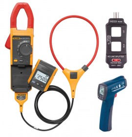 Fluke 381 Remote Display True RMS AC/DC Clamp Meter Kit - Includes FREE Products with Purchase-