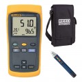 Fluke 51-2 Single Input Thermometer Kit - Includes FREE Products with Purchase-