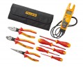 Fluke IBT6K T6 Electrical Tester &amp;amp; Insulated Hand Tools Starter Kit with Roll Up Pouch-