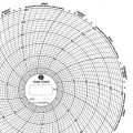 Graphic Controls 32022993 Recording Chart for the CR87P, 0 to 150 psi, seven days-