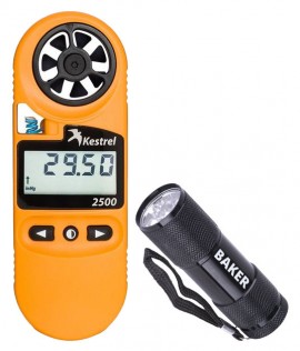 Kestrel 2500 Weather Meter Kit - Includes the B2000 LED Flashlight for FREE-