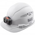Klein Tools 60113RL Vented Cap Style Hard Hat with rechargeable headlamp-