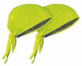 Klein Tools 60546 Cooling Do Rag, high-visibility yellow, 2-pack-