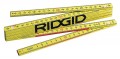 RIDGID 1602 Fiberglass Folding Metric Rule, 2 m-