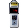 SHIMPO DT-207LR Digital Handheld Tachometer, LED, 6in wheel-