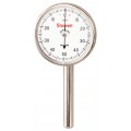Starrett 196B5 Universal Back Plunger Dial Indicator, 0 to 50 to 0, 0.001&quot; graduation-