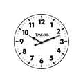 Taylor 166 Metal Patio Clock, 12&amp;quot;-