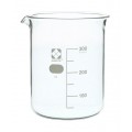 VEE GEE 10020-300A SIBATA Glass Beaker, 300 mL, 10-pack-