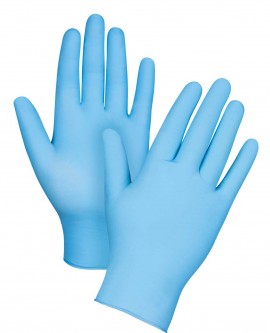 Zenith SAP320 Disposable Powdered Nitrile Gloves, Small, 100-Pack-